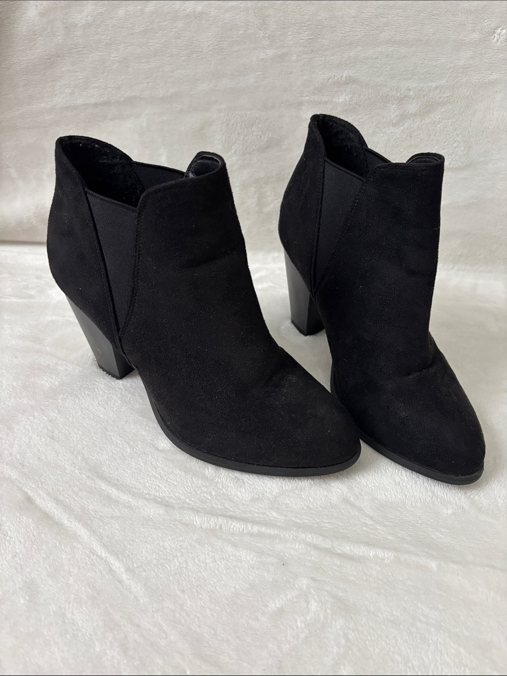 Black Heeled Booties